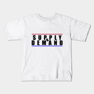 Forex_Appare Supply And Demand Kids T-Shirt
